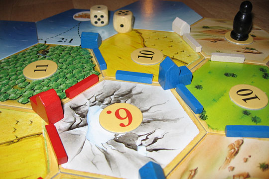 Spielplan: Die Siedler von Catan